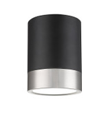 Flush Mounts Metal Shade by Z-Lite ( 224 | 1006F6-MB-BN-LED Algar ) 