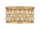 Flush Mounts Drum Shade by Z-Lite ( 224 | 6010F18HB Dealey ) 
