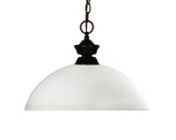 Pendants Glass Down by Z-Lite ( 224 | 100701BRZ-DMO14 Chance ) 