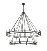 Large Chandeliers Candle by Z-Lite ( 224 | 4005-28MB Dennison ) 