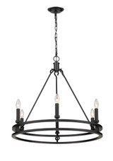 Mid. Chandeliers Candle by Z-Lite ( 224 | 4005-6MB Dennison ) 