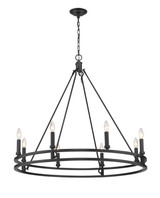Mid. Chandeliers Candle by Z-Lite ( 224 | 4005-8MB Dennison ) 