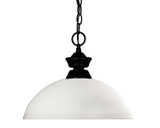 Pendants Glass Down by Z-Lite ( 224 | 100701MB-DMO14 Shark/Windsor ) 