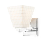 Sconces Single Glass by Z-Lite ( 224 | 7514-1S-CH Annalise ) 
