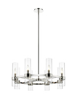 Mid. Chandeliers Glass Up by Z-Lite ( 224 | 4008-8PN Datus ) 