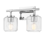 Bathroom Fixtures Two Lights by Z-Lite ( 224 | 7515-2V-CH Landon ) 