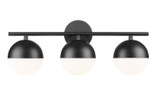 Bathroom Fixtures Three Lights by Z-Lite ( 224 | 7517-3V-MB Realm Sphere ) 