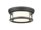 Flush Mounts Bowl Style by Z-Lite ( 224 | 426F12-BRZ Willow ) 