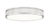 Flush Mounts Drum Shade by Z-Lite ( 224 | 1013F16-BN-LED Stari ) 