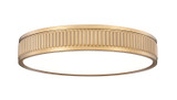Flush Mounts Drum Shade by Z-Lite ( 224 | 1013F16-MGLD-LED Stari ) 