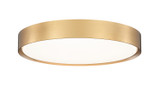 Flush Mounts Metal Shade by Z-Lite ( 224 | 1014F20-MGLD-LED Kawan ) 