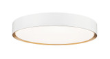 Flush Mounts Metal Shade by Z-Lite ( 224 | 1014F20-MW-MGLD-LED Kawan ) 