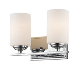 Bathroom Fixtures Two Lights by Z-Lite ( 224 | 435-2V-CH Bordeaux ) 