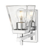 Sconces Single Glass by Z-Lite ( 224 | 819-1S-CH Lauren ) 