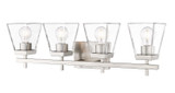 Bathroom Fixtures Four Lights by Z-Lite ( 224 | 819-4V-BN Lauren ) 