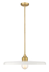 Pendants Glass Down by Z-Lite ( 224 | 820P24-OBR Paloma ) 