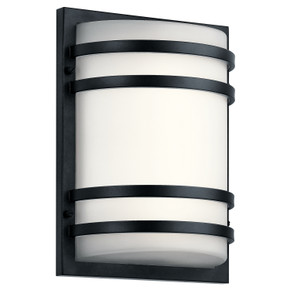 Exterior Wall Mt./Flush by Kichler ( 12 | 11320BKTLED ) 