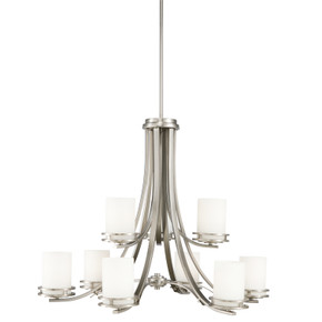 Mid. Chandeliers Glass Up by Kichler ( 12 | 1674NI Hendrik ) 