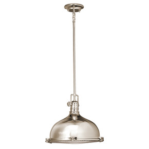 Pendants Metal Shade by Kichler ( 12 | 2666PN Hatteras Bay ) 