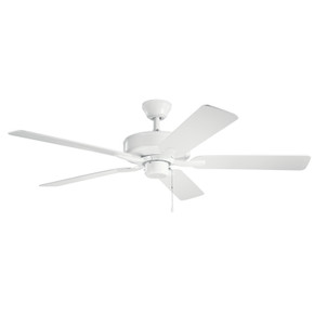 Fans Damp Location by Kichler ( 12 | 330015WH Basics Pro Patio ) 