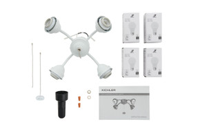 Fans Accessories by Kichler ( 12 | 350015MWH Accessory ) 