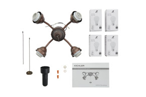 Fans Fitters by Kichler ( 12 | 350015OBB Accessory ) 