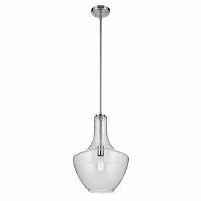 Pendants Glass Down by Kichler ( 12 | 42046CHCS Everly ) 