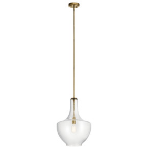 Pendants Glass Down by Kichler ( 12 | 42046NBR Everly ) 