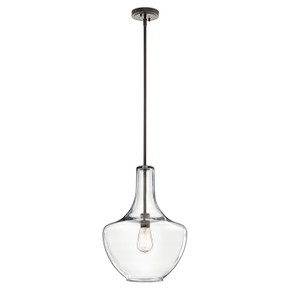 Pendants Glass Down by Kichler ( 12 | 42046OZ Everly ) 