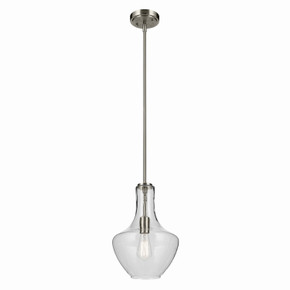 Pendants Glass Down by Kichler ( 12 | 42141NI Everly ) 