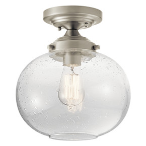 Semi-Flush Mts. Glass Down by Kichler ( 12 | 42296NI Avery ) 