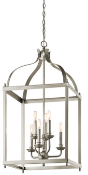 Foyer/Hall Lanterns Open Frame by Kichler ( 12 | 42568NI Larkin ) 