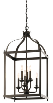 Foyer/Hall Lanterns Open Frame by Kichler ( 12 | 42568OZ Larkin ) 
