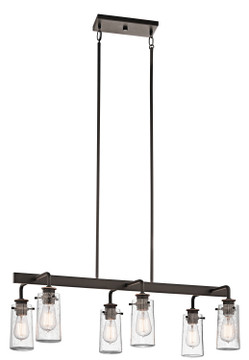 Linear/Island 4 Light + by Kichler ( 12 | 43059OZ Braelyn ) 
