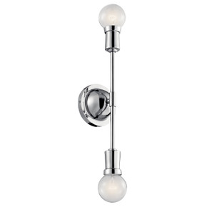 Sconces Double Candle by Kichler ( 12 | 43195CH Armstrong ) 