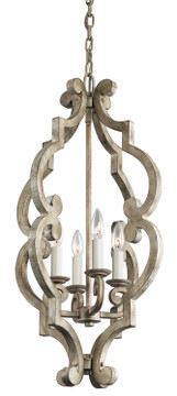 Mini Chandeliers Candle by Kichler ( 12 | 43255DAW Hayman Bay ) 