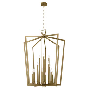 Foyer/Hall Lanterns Open Frame by Kichler ( 12 | 43499NBR Abbotswell ) 