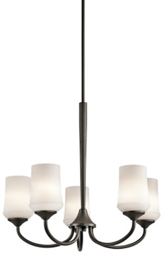 Mid. Chandeliers Glass Up by Kichler ( 12 | 43665OZ Aubrey ) 