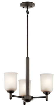 Mini Chandeliers Glass Shade by Kichler ( 12 | 43670OZ Shailene ) 