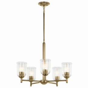 Mid. Chandeliers Glass Up by Kichler ( 12 | 43671NBRCLR Shailene ) 