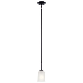 Mini Pendants Glass Down by Kichler ( 12 | 43674BK Shailene ) 