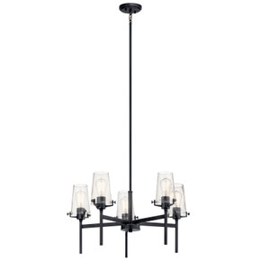 Mid. Chandeliers Glass Up by Kichler ( 12 | 43694BK Alton ) 