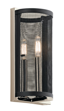 Sconces Single Candle by Kichler ( 12 | 43716PN Titus ) 