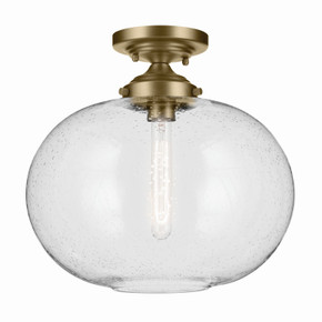 Semi-Flush Mts. Glass Down by Kichler ( 12 | 43913NBR Avery ) 