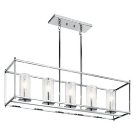 Linear/Island 4 Light + by Kichler ( 12 | 43995CH Crosby ) 