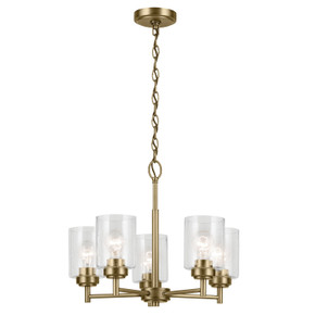 Mid. Chandeliers Glass Up by Kichler ( 12 | 44030NBR Winslow ) 