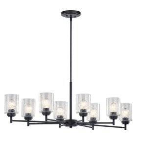 Large Chandeliers Glass Shade by Kichler ( 12 | 44035BK Winslow ) 
