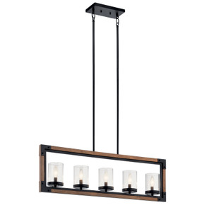 Linear/Island 4 Light + by Kichler ( 12 | 44043AUB Marimount ) 