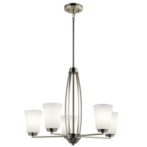 Mid. Chandeliers Glass Up by Kichler ( 12 | 44051NI Tao ) 