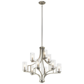 Mid. Chandeliers Glass Down by Kichler ( 12 | 44073NI Vara ) 